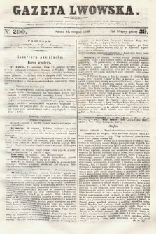 Gazeta Lwowska. 1850, nr 200