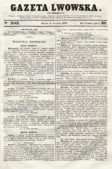 Gazeta Lwowska. 1850, nr 202