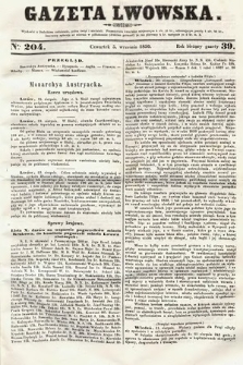 Gazeta Lwowska. 1850, nr 204