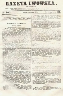 Gazeta Lwowska. 1850, nr 205