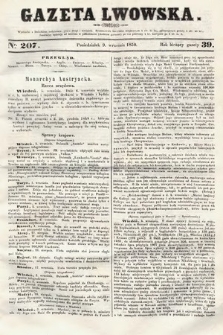 Gazeta Lwowska. 1850, nr 207