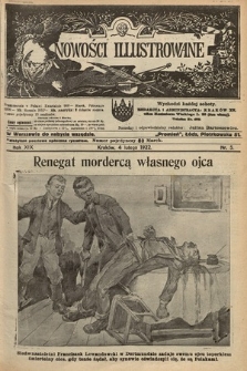 Nowości Illustrowane. 1922, nr 5