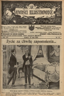 Nowości Illustrowane. 1922, nr 21