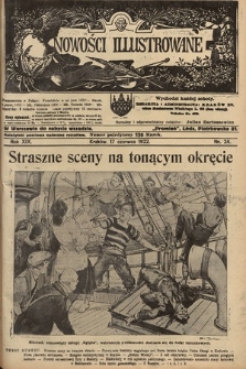 Nowości Illustrowane. 1922, nr 24