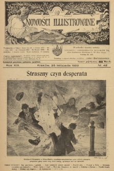 Nowości Illustrowane. 1922, nr 42