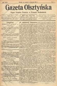 Gazeta Olsztyńska : organ Związku Polaków w Prusach Wschodnich. 1921, nr 7