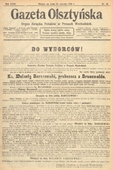 Gazeta Olsztyńska : organ Związku Polaków w Prusach Wschodnich. 1921, nr 14