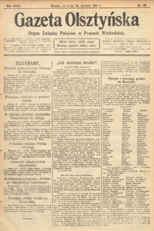 Gazeta Olsztyńska : organ Związku Polaków w Prusach Wschodnich. 1921, nr 20