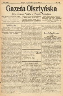 Gazeta Olsztyńska : organ Związku Polaków w Prusach Wschodnich. 1921, nr 22