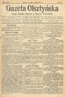 Gazeta Olsztyńska : organ Związku Polaków w Prusach Wschodnich. 1921, nr 26