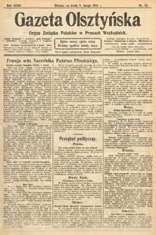 Gazeta Olsztyńska : organ Związku Polaków w Prusach Wschodnich. 1921, nr 32