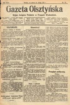 Gazeta Olsztyńska : organ Związku Polaków w Prusach Wschodnich. 1921, nr 35
