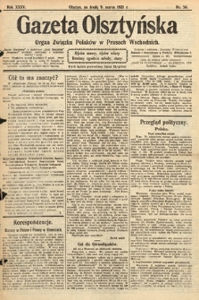 Gazeta Olsztyńska : organ Związku Polaków w Prusach Wschodnich. 1921, nr 56
