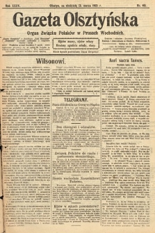 Gazeta Olsztyńska : organ Związku Polaków w Prusach Wschodnich. 1921, nr 60