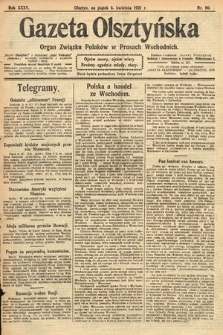 Gazeta Olsztyńska : organ Związku Polaków w Prusach Wschodnich. 1921, nr 80