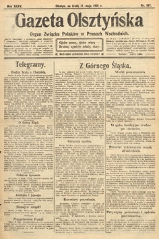 Gazeta Olsztyńska : organ Związku Polaków w Prusach Wschodnich. 1921, nr 107