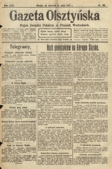 Gazeta Olsztyńska : organ Związku Polaków w Prusach Wschodnich. 1921, nr 108