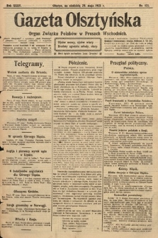 Gazeta Olsztyńska : organ Związku Polaków w Prusach Wschodnich. 1921, nr 121