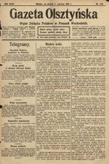 Gazeta Olsztyńska : organ Związku Polaków w Prusach Wschodnich. 1921, nr 128