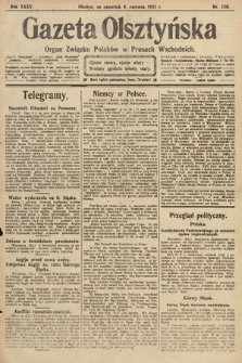 Gazeta Olsztyńska : organ Związku Polaków w Prusach Wschodnich. 1921, nr 130