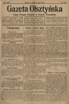 Gazeta Olsztyńska : organ Związku Polaków w Prusach Wschodnich. 1921, nr 156