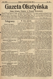 Gazeta Olsztyńska : organ Związku Polaków w Prusach Wschodnich. 1921, nr 158