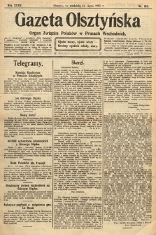 Gazeta Olsztyńska : organ Związku Polaków w Prusach Wschodnich. 1921, nr 163