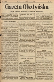 Gazeta Olsztyńska : organ Związku Polaków w Prusach Wschodnich. 1921, nr 196