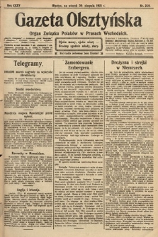 Gazeta Olsztyńska : organ Związku Polaków w Prusach Wschodnich. 1921, nr 200