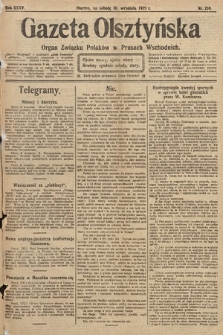Gazeta Olsztyńska : organ Związku Polaków w Prusach Wschodnich. 1921, nr 210
