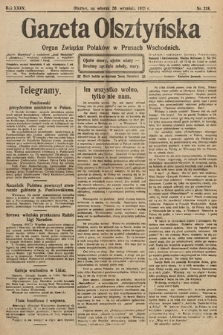 Gazeta Olsztyńska : organ Związku Polaków w Prusach Wschodnich. 1921, nr 218