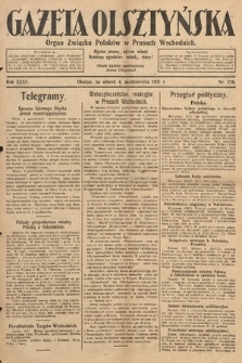 Gazeta Olsztyńska : organ Związku Polaków w Prusach Wschodnich. 1921, nr 230