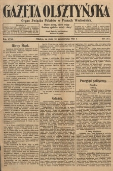 Gazeta Olsztyńska : organ Związku Polaków w Prusach Wschodnich. 1921, nr 237