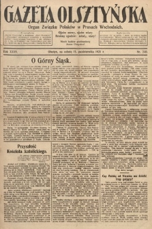 Gazeta Olsztyńska : organ Związku Polaków w Prusach Wschodnich. 1921, nr 240
