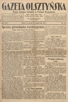 Gazeta Olsztyńska : organ Związku Polaków w Prusach Wschodnich. 1921, nr 242