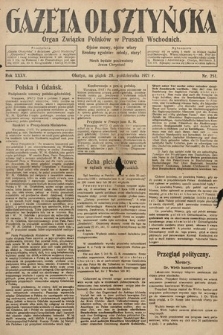 Gazeta Olsztyńska : organ Związku Polaków w Prusach Wschodnich. 1921, nr 251