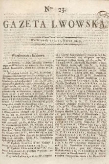 Gazeta Lwowska. 1815, nr 23