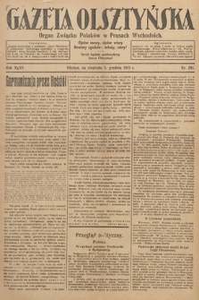 Gazeta Olsztyńska : organ Związku Polaków w Prusach Wschodnich. 1921, nr 281