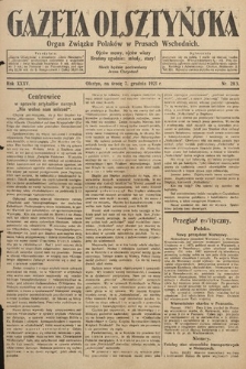 Gazeta Olsztyńska : organ Związku Polaków w Prusach Wschodnich. 1921, nr 283