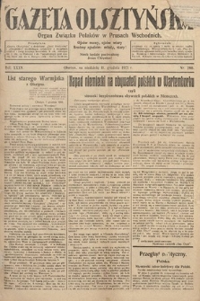 Gazeta Olsztyńska : organ Związku Polaków w Prusach Wschodnich. 1921, nr 286