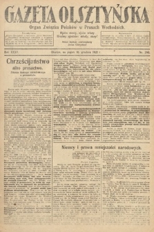 Gazeta Olsztyńska : organ Związku Polaków w Prusach Wschodnich. 1921, nr 290