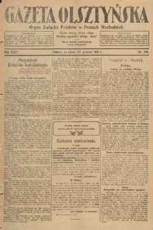 Gazeta Olsztyńska : organ Związku Polaków w Prusach Wschodnich. 1921, nr 296