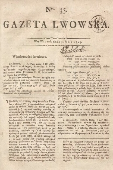 Gazeta Lwowska. 1815, nr 35