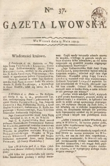 Gazeta Lwowska. 1815, nr 37