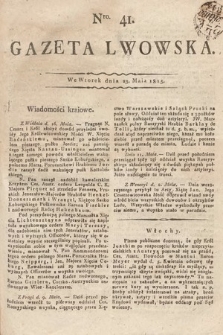 Gazeta Lwowska. 1815, nr 41