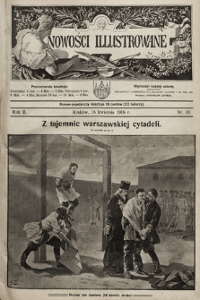 Nowości Illustrowane. 1905, nr 16