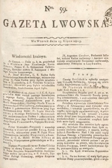 Gazeta Lwowska. 1815, nr 59