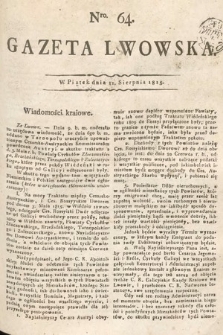 Gazeta Lwowska. 1815, nr 64