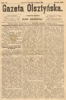 Gazeta Olsztyńska. 1894, nr 27