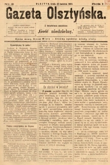 Gazeta Olsztyńska. 1894, nr 33